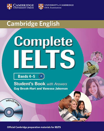 Complete IELTS Bands 4-5 B1 Student's Book with answers + CD-ROM + Audio CDs (2)
