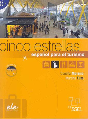 Cinco Estrellas Español para el Turismo Libro + CD - Cliquez sur l'image pour la fermer