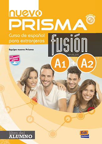 nuevo Prisma Fusión A1+A2 Libro del alumno