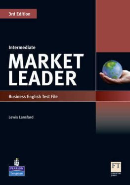 Market Leader Intermediate 3rd Edition Test File