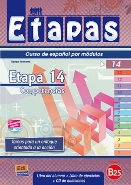 Etapas B2.5 Etapa 14 - Competencias Libro del alumno + Ejercicios + CD  Etapas B2.5 Etapa 14 - Competencias Libro del alumno + Ejercicios + CD