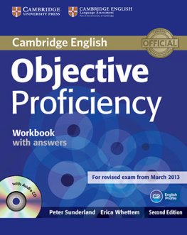 Objective Proficiency 2nd Edition Workbook with Answers with Audio CD  Objective Proficiency 2nd Edition Workbook with Answers with Audio CD
