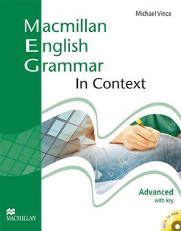 Macmillan English Grammar In Context Advanced Student's Book with Key + CD-Rom Pack  Macmillan English Grammar In Context Advanced Student's Book with Key + CD-Rom Pack