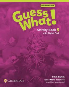 Guess What! Level 5 British English Updated Edition Activity Book with Digital Pack  Guess What! Level 5 British English Updated Edition Activity Book with Digital Pack