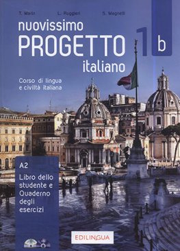 Nuovissimo Progetto italiano 1b Libro dello studente + Quaderno degli esercizi + download di video e tracce audio  Nuovissimo Progetto italiano 1b Libro dello studente + Quaderno degli esercizi + download di video e tracce audio