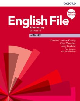 English File 4th Edition Elementary Workbook with Key  English File 4th Edition Elementary Workbook with Key