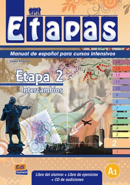 Etapas A1.2 Etapa 2 - Intercambios Libro del alumno + Ejercicios + CD  Etapas A1.2 Etapa 2 - Intercambios Libro del alumno + Ejercicios + CD