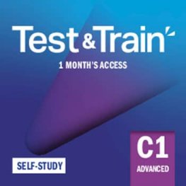 Test & Train - C1 Advanced Self-Study Access Code (1 Month)