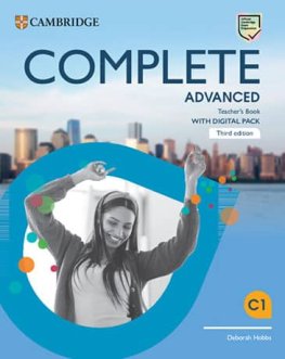 Complete Advanced 3rd Edition Teacher's Book with Digital Pack