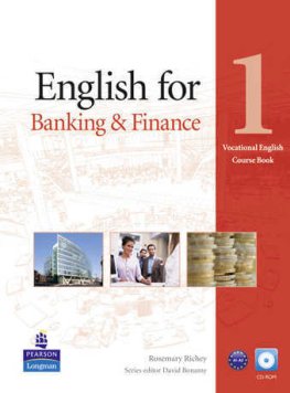 English for Banking and Finance Level 1 Coursebook with Audio CD  English for Banking and Finance Level 1 Coursebook with Audio CD