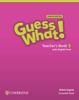 Guess What! Level 5 British English Updated Edition Teacher's Book with Digital Pack