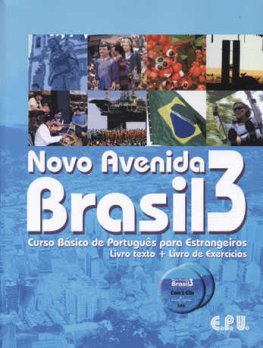 Novo Avenida Brasil 3 Livro texto + Livro de Exercícios + CD  Novo Avenida Brasil 3 Livro texto + Livro de Exercícios + CD