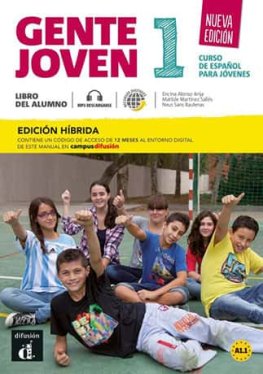 Gente joven 1 Nueva edición Edición híbrida - Libro del alumno  Gente joven 1 Nueva edición Edición híbrida - Libro del alumno
