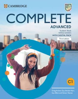 Complete Advanced 3rd Edition Student's Book without Answers with Digital Pack