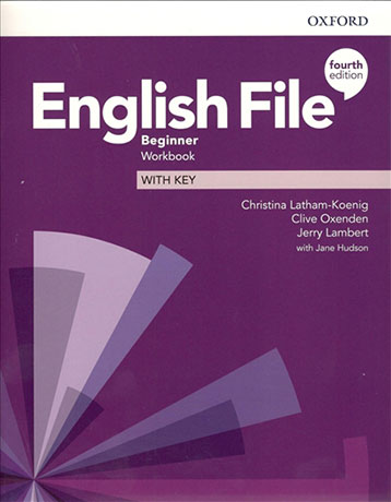 English File 4th Edition Beginner Workbook with Key