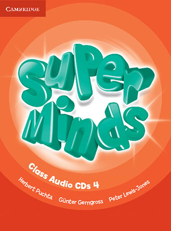 Super Minds Level 4 Class Audio CDs (4)