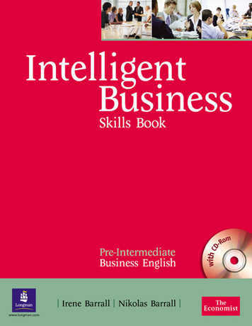 Intelligent Business Pre-Intermediate Skills Book with CD-Rom