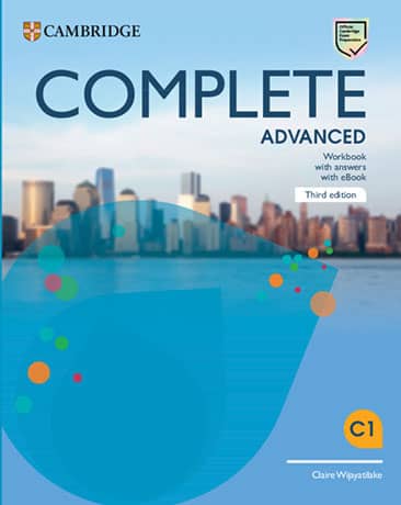 Complete Advanced 3rd Edition Workbook with Answers with Audio