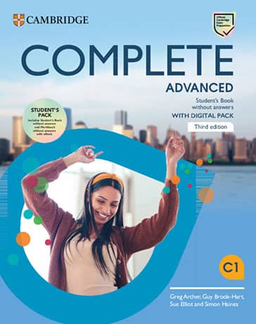 Complete Advanced 3rd Edition Student's Pack (Student's Book without Answers and Workbook without Answers with eBook)