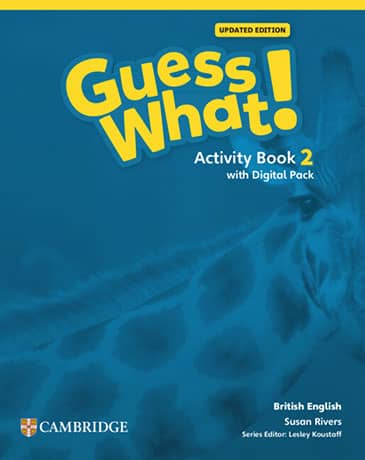 Guess What! Level 2 British English Updated Edition Activity Book with Digital Pack