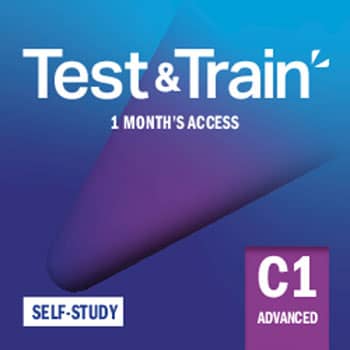 Test & Train - C1 Advanced Self-Study Access Code (1 Month)