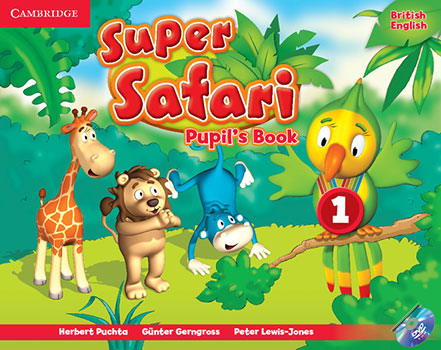 Super Safari British English Level 1 Pupil's Book with DVD-ROM