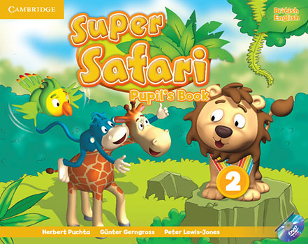 Super Safari British English Level 2 Pupil's Book with DVD-ROM