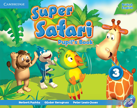 Super Safari British English Level 3 Pupil's Book with DVD-ROM