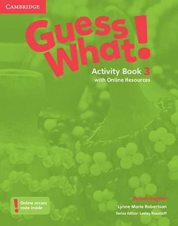 Guess What! Level 3 Activity Book with Online Resources