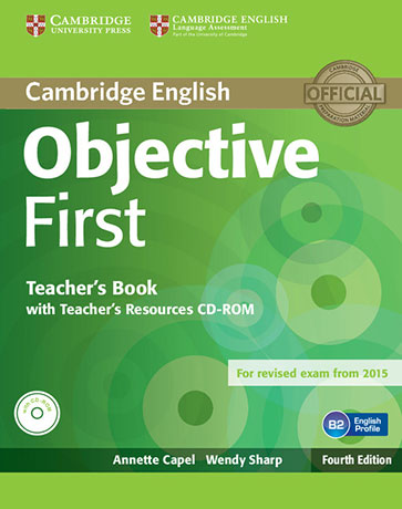 Objective First 4th Edition Teacher's Book with Teacher's Resources CD-ROM