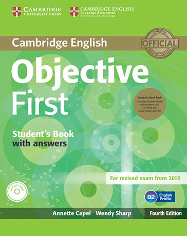 Objective First 4th Edition Student's Book Pack (Student's Book with Answers with CD-ROM and Class Audio CDs(2)) - Cliquez sur l'image pour la fermer