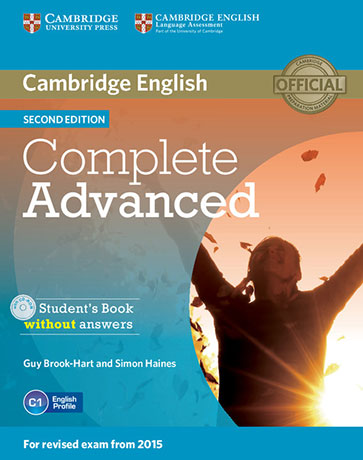 Complete Advanced 2nd Edition Student's Book without answers + CD-ROM
