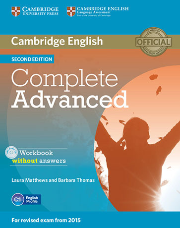 Complete Advanced 2nd Edition Workbook without answers + Audio CD