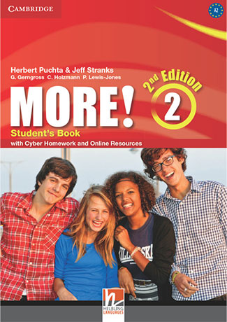 More! 2 2nd Edition Student's Book with Cyber Homework and Online Resources