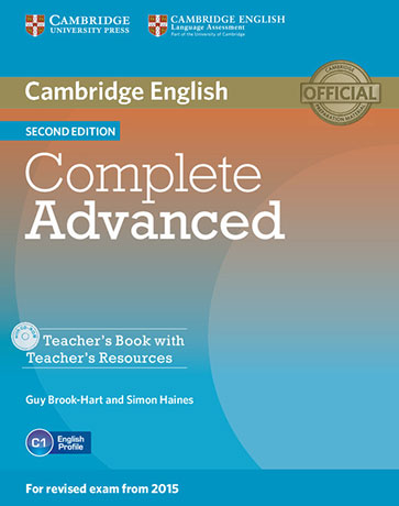 Complete Advanced 2nd Edition Teacher's Book - Cliquez sur l'image pour la fermer