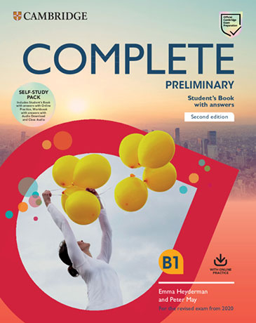 Complete Preliminary 2nd Edition Student's Self Study Pack ((Student's Book with answers with Online Practice) + (Workbook with Answers with Audio Download))