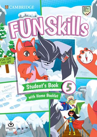 Fun Skills 5 Student's Book and Home Booklet with Online Activities