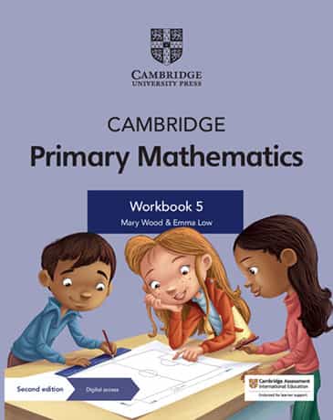 Cambridge Primary Mathematics Stage 5 Workbook with Digital Access - Cliquez sur l'image pour la fermer