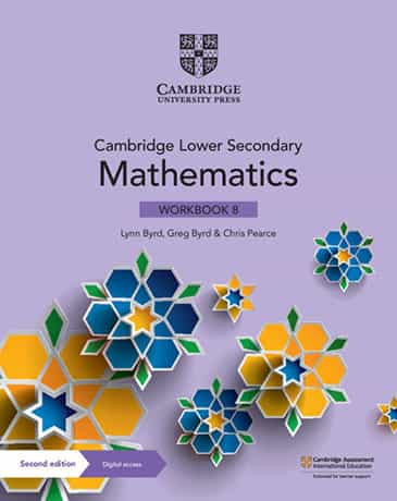 Cambridge Lower Secondary Mathematics Stage 8 Workbook with Digital Access - Cliquez sur l'image pour la fermer