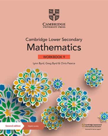 Cambridge Lower Secondary Mathematics Stage 9 Workbook with Digital Access