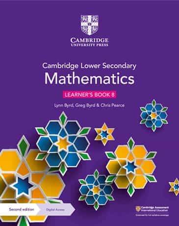 Cambridge Lower Secondary Mathematics Stage 8 Learner's Book with Digital Access