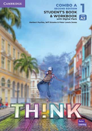Think Level 1 2nd Edition Combo A Student's Book and Workbook with Digital Pack
