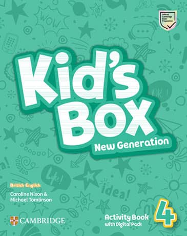 Kid's Box New Generation Level 4 Activity Book with Digital Pack