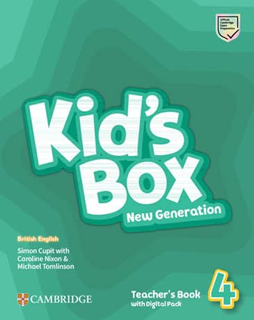 Kid's Box New Generation Level 4 Teacher's Book with Digital Pack - Cliquez sur l'image pour la fermer