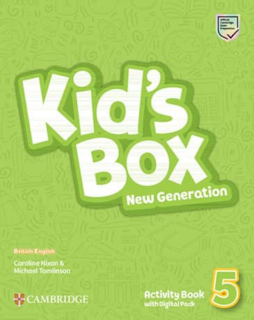 Kid's Box New Generation Level 5 Activity Book with Digital Pack - Cliquez sur l'image pour la fermer