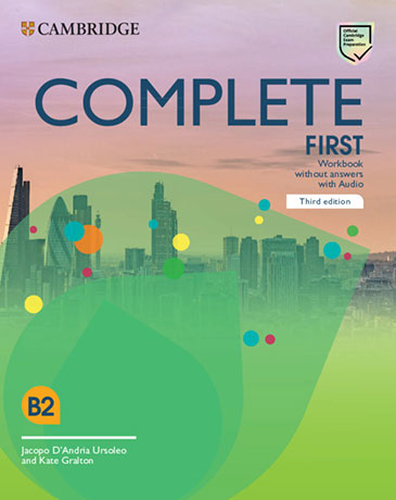 Complete First 3rd Edition Workbook without answers with Audio Download