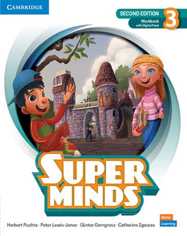 Super Minds Level 3 2nd Edition Workbook with Digital Pack