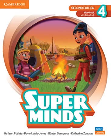 Super Minds Level 4 2nd Edition Workbook with Digital Pack