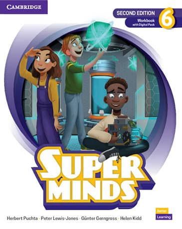Super Minds Level 6 2nd Edition Workbook with Digital Pack