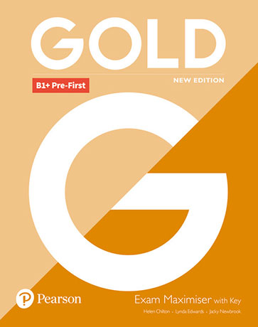 Gold New Edition B1+ Pre-First Exam Maximiser with Answer Key